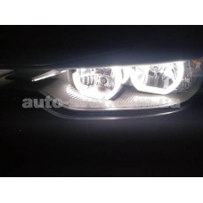 установка Angel Eyes BMW F30, BMW F30, Angel Eyes, Angel Eyes BMW, ангельские глазки БМВ, Ф30