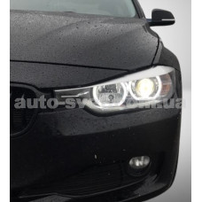 Линзы в BMW F30, Фара BMW F30, линзы в фары BMW F30, БМВ Ф30, BMW Angel Eyes