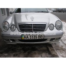 Линзы в фару, Фара Mercedes W 210, линзы в Мерседес W210,