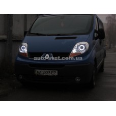 Линзы в фару, Фара Renault Trafic, Opel Vivaro, Nissan Prima Star,Рено Трафик,Опель Виваро,Ниссан ПримаСтар